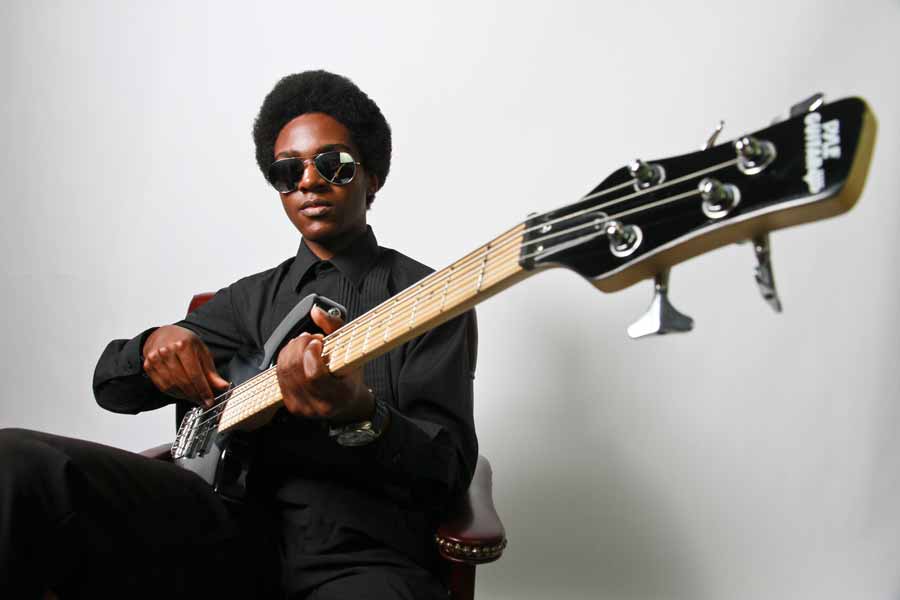 August 2014: Ace of bass (and six other instruments) Marques Rudd. Tavares High School. Super fly. ‘Nuff said.