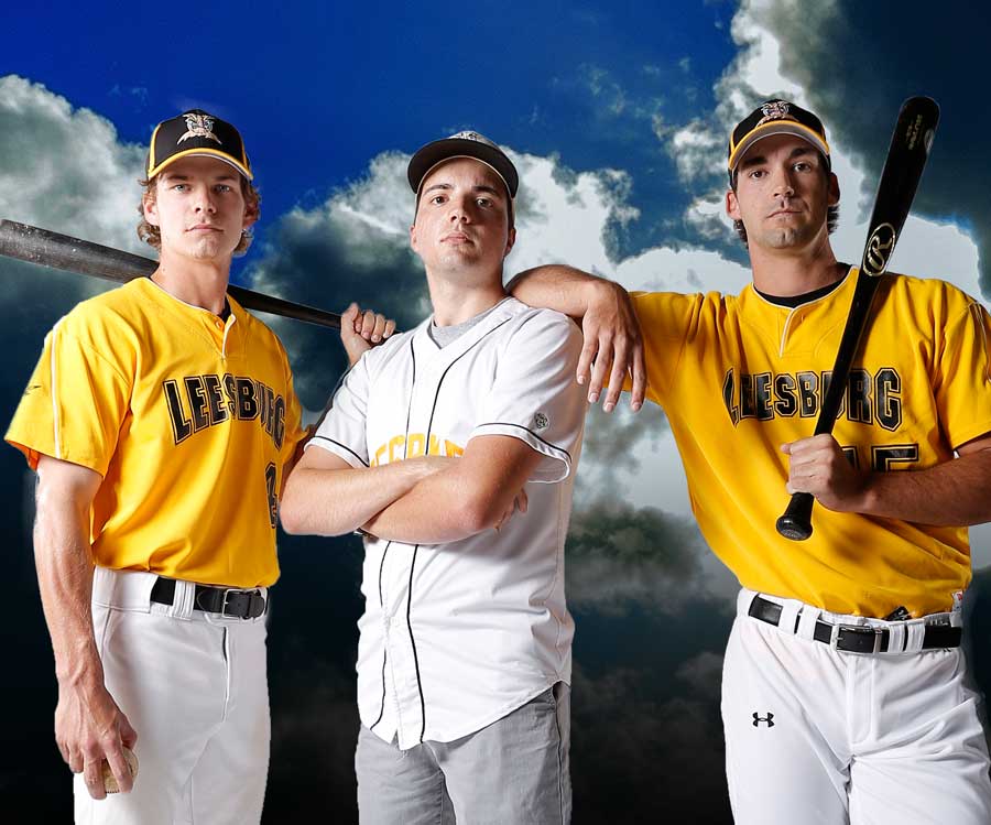 (l–R) Austin SImmons, Tyler Brandeburg, and Tanner Long